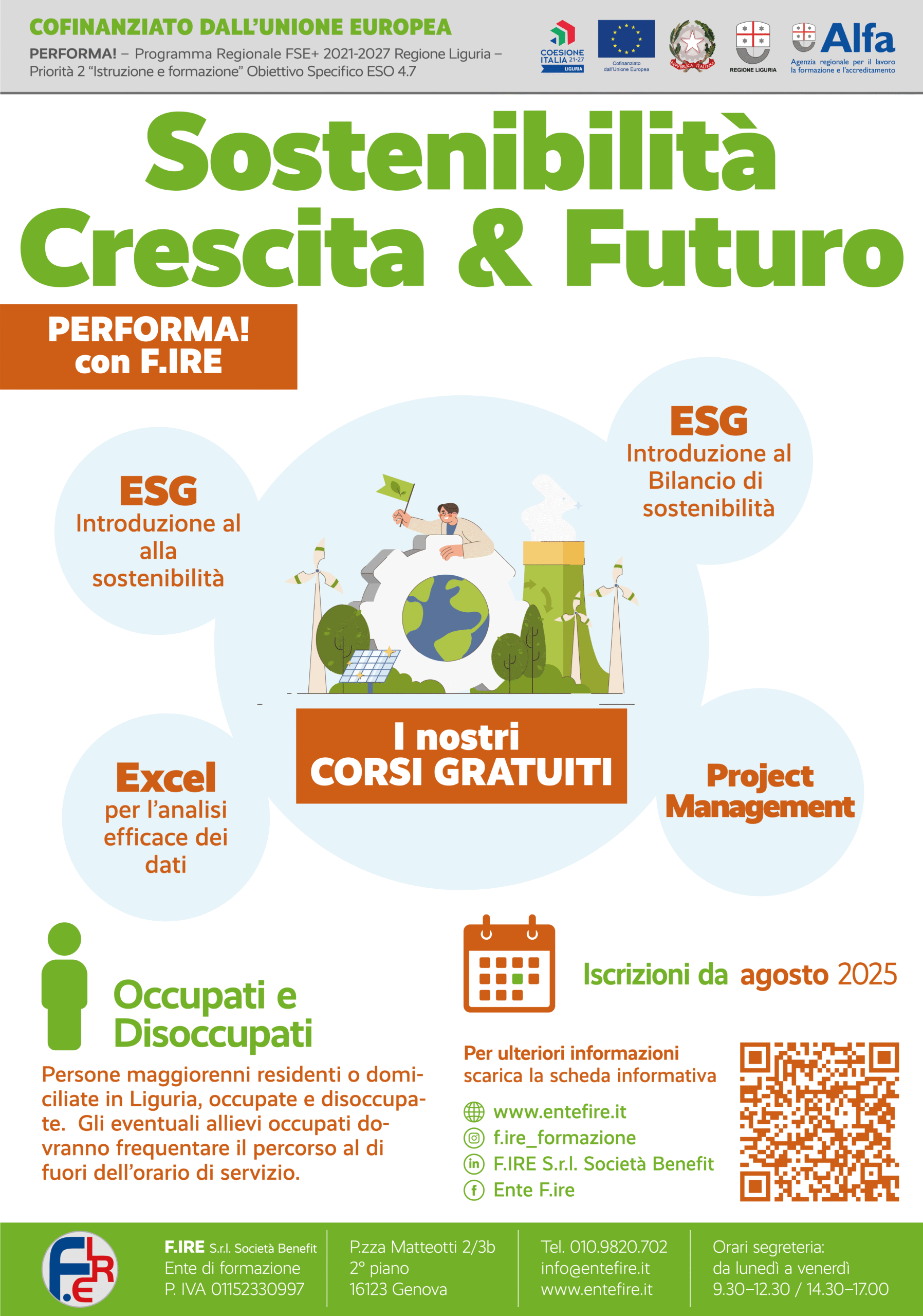 2025-07_PERFORMA_Sostenibilità Certificato ISO 9001_F.IRE