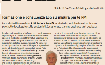 Stay on F.IRE: il blog di Ente F.IRE 4 Formazione e consulenza ESG su misura per le PMI