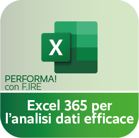 Microsoft Excel Analisi dati_PERFORMA Microsoft Excel Analisi dati_PERFORMA
