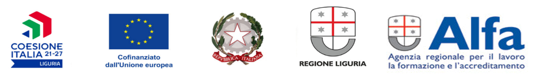 Enti Finanziatori, Regione Liguria, FSE, Alfa Liguria