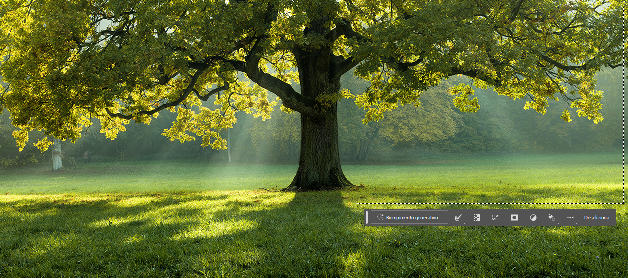 Adobe Photoshop: la rivoluzione della IA staging ente fire